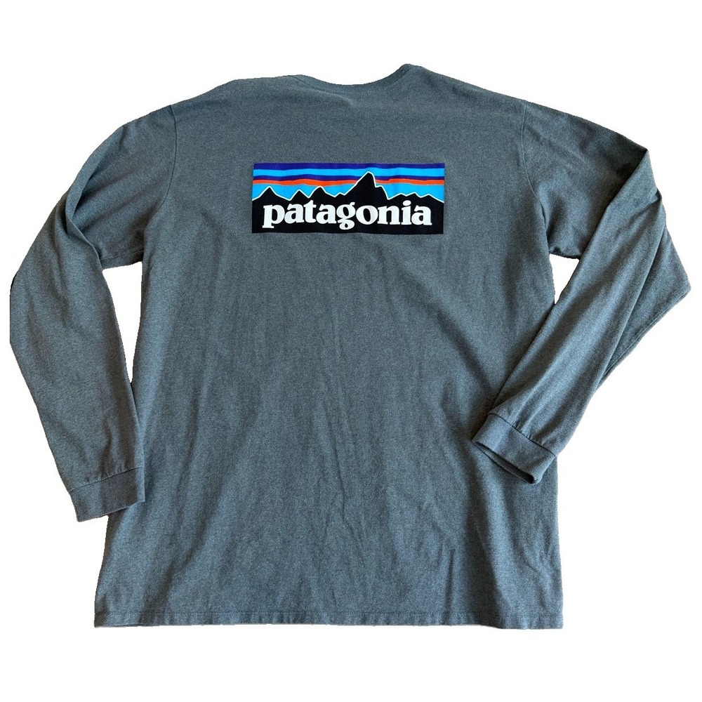 Patagonia Men's Logo Long Sleeve Responsibili-Tee Shirt Men's XXL